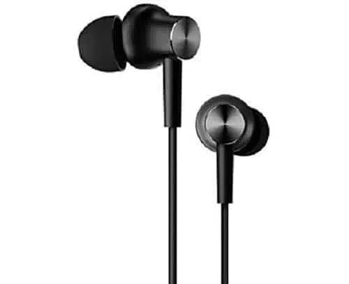 Mi Earphone with Dynamic bass Music Control and mic Black ZeePee